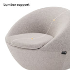 Stella, Swivel Lounge Chair