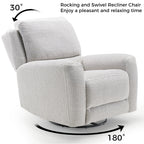 Mona, Electric Rocking Swivel Recliner