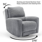 Mona, Electric Rocking Swivel Recliner