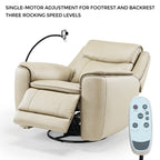 Carter, Electric Rocking Swivel Recliner Chair