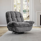 Grayson, Manual Recliner Chair Rocking Swivel with Storage