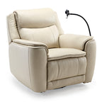 Carter, Electric Rocking Swivel Recliner Chair