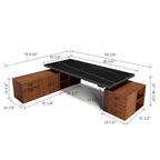 Zen, 86x39 Executive Standing Desk