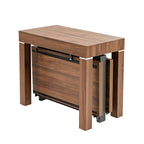 98" Extendable Dining Table with Four Movable Boards
