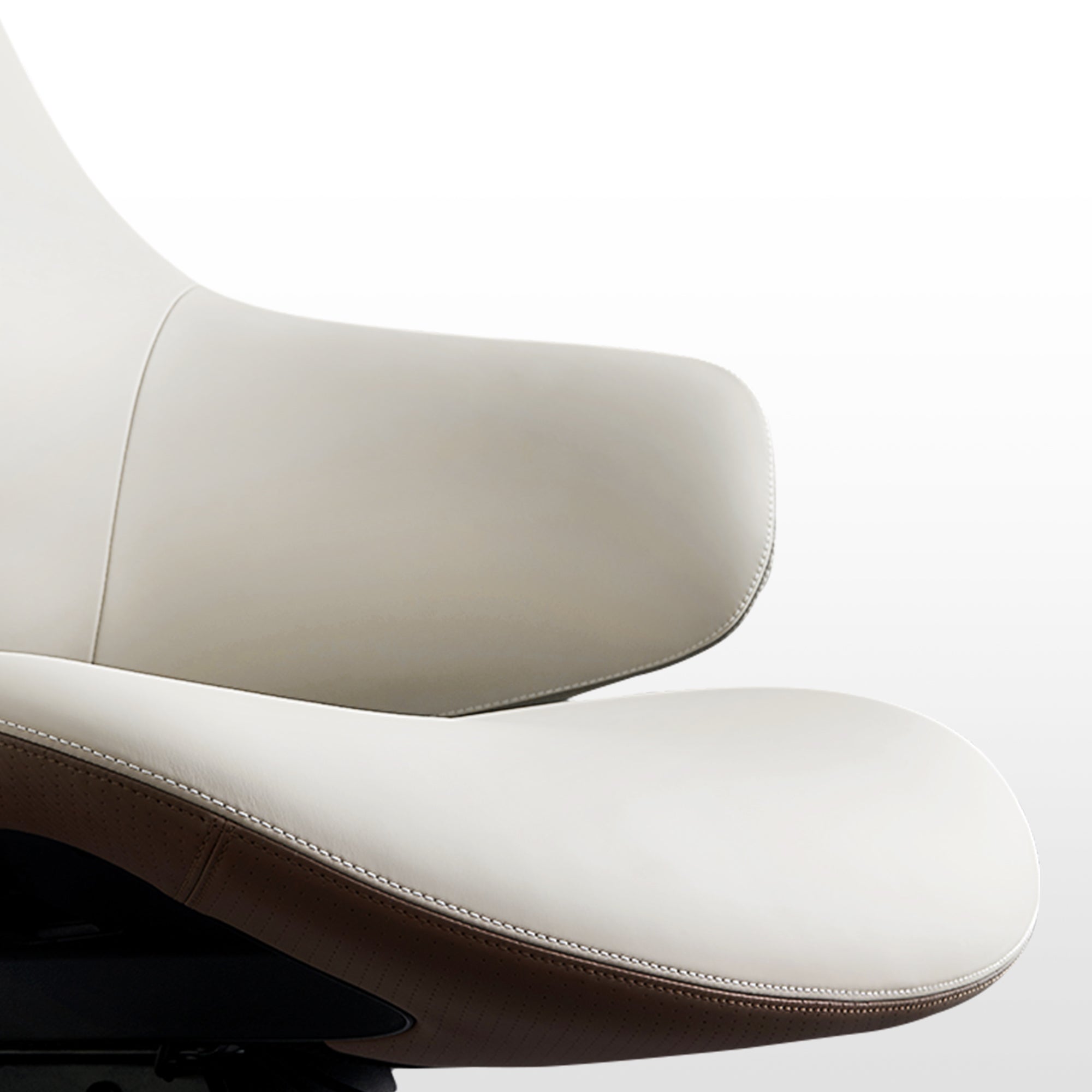 OC28, Genuine Leather Executive Office Chair