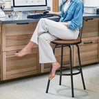 Adjustable Country Style Barstools Set of Four-1