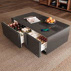 41" Smart Coffee Table with Fridge