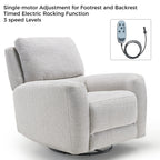 Mona, Electric Rocking Swivel Recliner