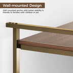 Napa Wood Bookcase Cabinet, Bottom Storage, Adjustable Book Shelves