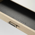 Ark L60, 63x23 L Shaped Executive Slate Standing Desk with Two-Drawer
