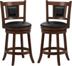 Ergonomic Swivel Bar Stools Set of Two-0