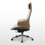 OC28, Genuine Leather Executive Office Chair