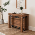98" Extendable Dining Table with Four Movable Boards