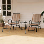 Comfortable 5 Piece Patio Conversation Set for Outdoors-1