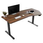 70x29 Unique Shape Office Standing Desk