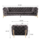 Beverly, Sectional Sofa, 3 Seater