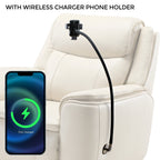 Carter, Electric Rocking Swivel Recliner Chair