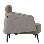 Nappa Leather Comfort Ivory Lounge Chair