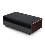 51" Smart Coffee Table with Fridge and Bluetooth Speakers