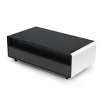 51" Smart Coffee Table with Fridge and Bluetooth Speakers
