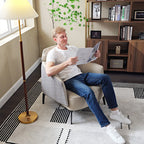 Nappa Leather Comfort Ivory Lounge Chair