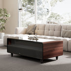 51" Smart Coffee Table with Fridge and Bluetooth Speakers