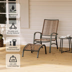 Comfortable 5 Piece Patio Conversation Set for Outdoors-2